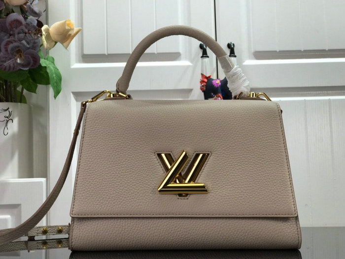 Louis Vuitton Twist One Handle MM Greige M57093
