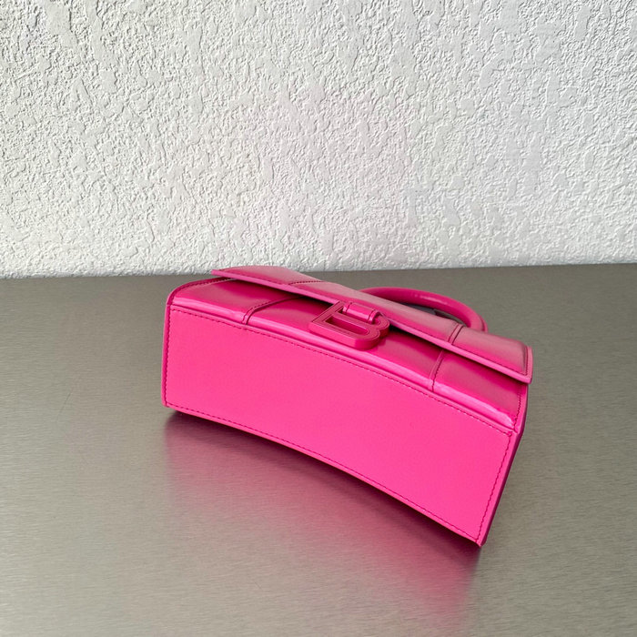 Balenciaga Box calfskin Hourglass Top Handle Bag B59356A3