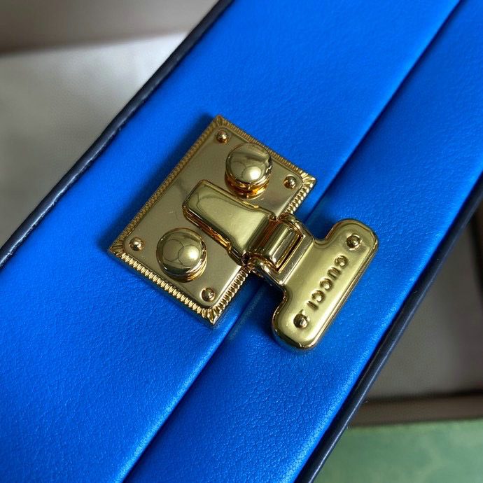 Gucci Interlocking G Mini Bag Blue 658230