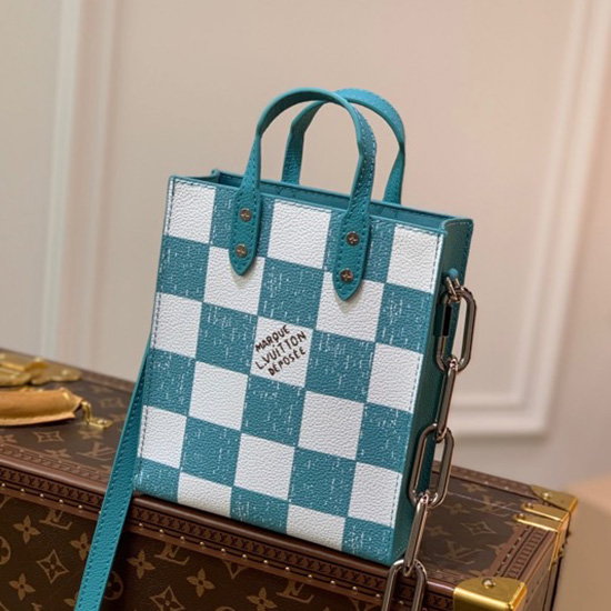 Louis Vuitton SAC PLAT XS Green N60479