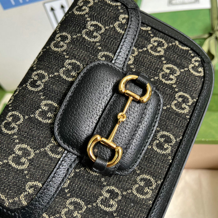 Gucci Horsebit 1955 Mini Bag Black 658574
