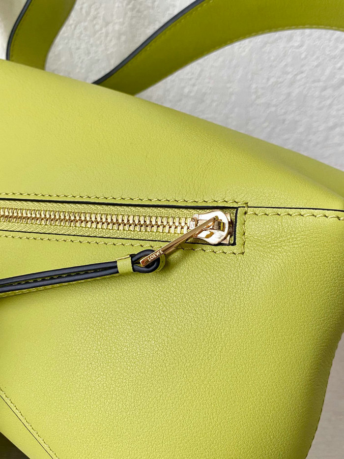 Loewe Puzzle Hobo Shoulder Bag Yellow 51067