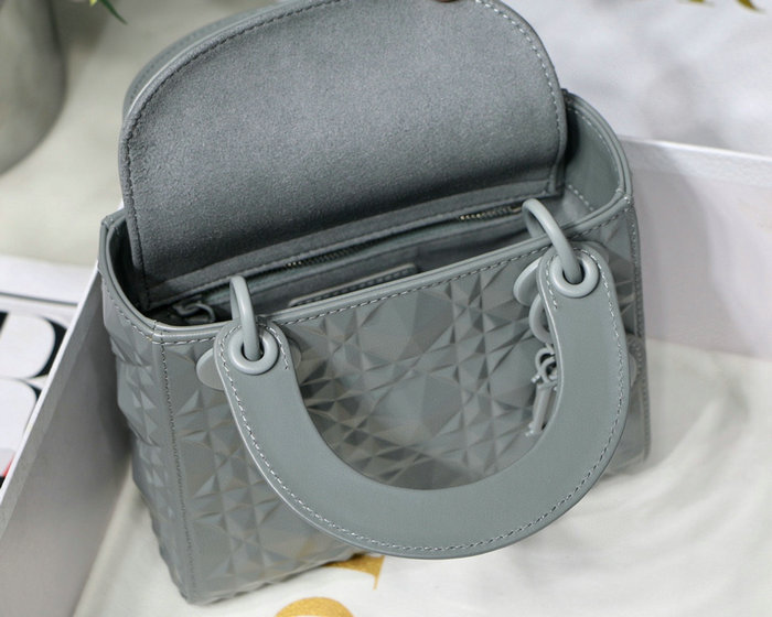Mini Lady Dior Bag Grey DM6003