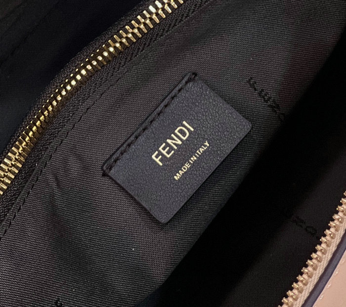 Fendi By The Way Medium Leather Boston Bag Pink F8286