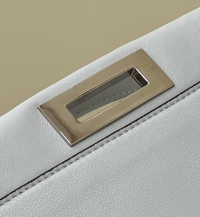 Fendi Calfskin Peekaboo Light Blue F9210