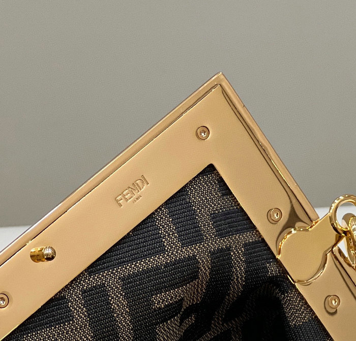 Fendi First small leather bag Pink F80018