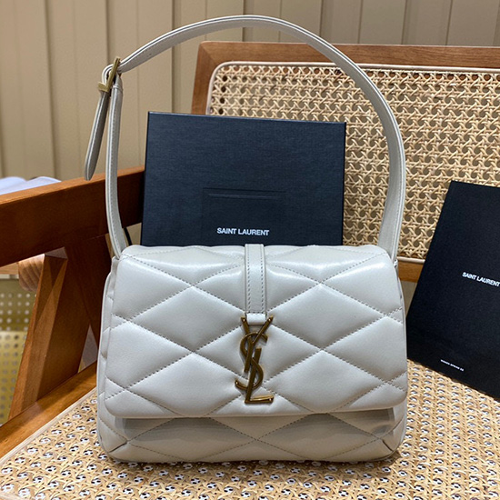 Saint Laurent Le 57 Hobo Bag White 698567