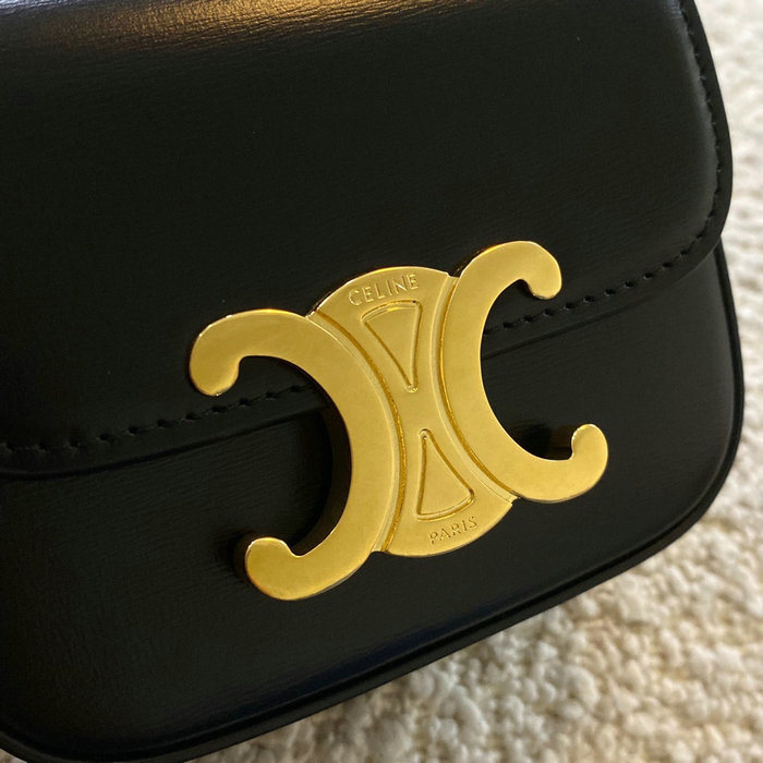 Celine Mini Triomphe Black C35021