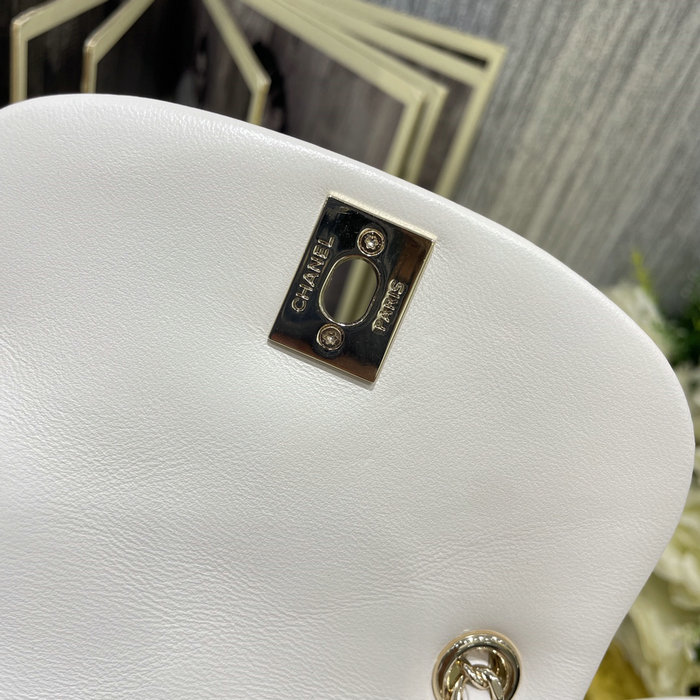 Chanel Small Duma Drawstring Backpack Black AS2908