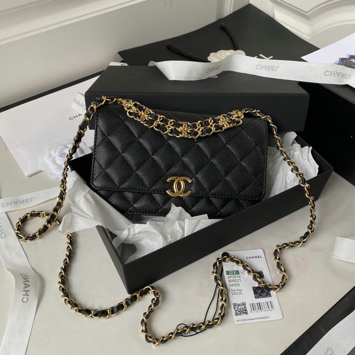 Chanl Wallet On Chain Black AP3019
