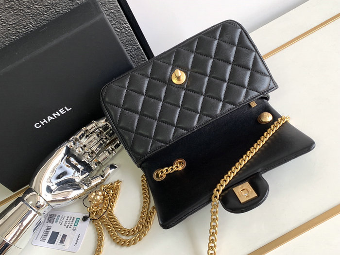 Chanel Small Flap Bag Black AS2323