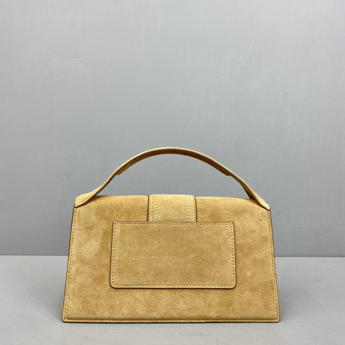 Jacquemus Le Bambino Suede Handbag Beige JM2056