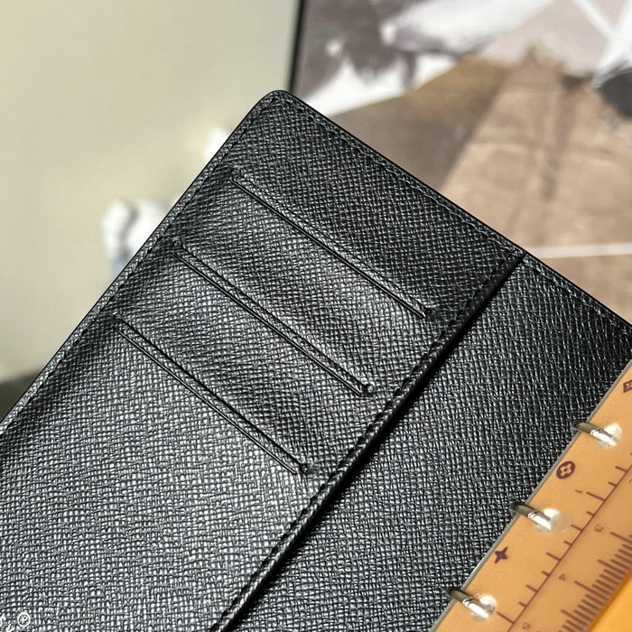 Louis Vuitton Damier Graphite Canvas Small Ring Agenda Cover R20005