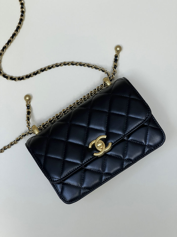 Chanel mini Flap Bag Black AS2615