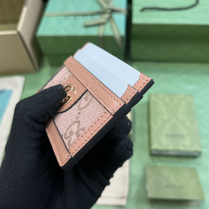 Gucci Card Holder Beige 523159