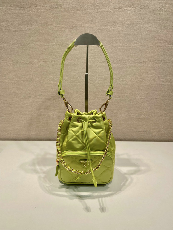 Prada Re-Nylon shoulder bag Green 1BH038
