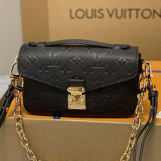 Louis Vuitton Pochette Métis East West Black M46596