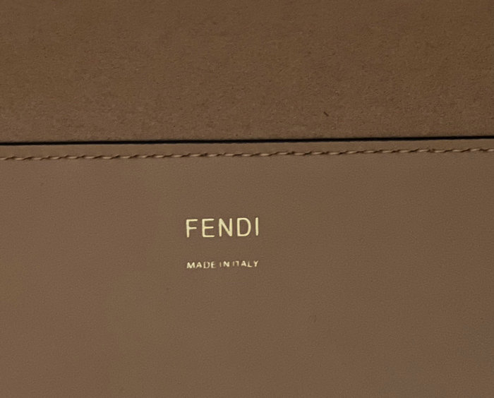 Fendi Medium Sunshine Tote Nude F8266