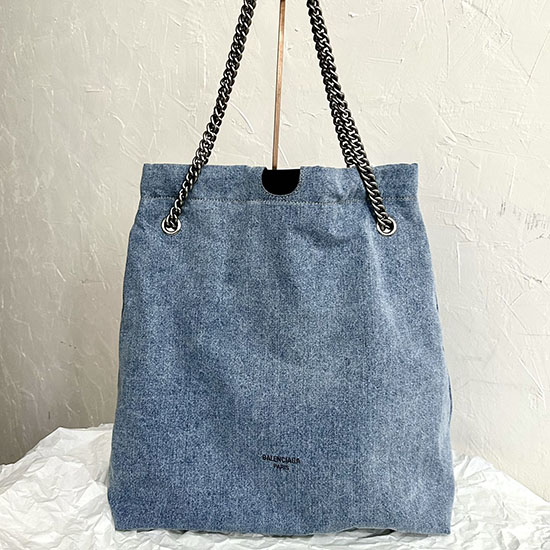 Balenciaga Denim Medium Tote Bag B742941