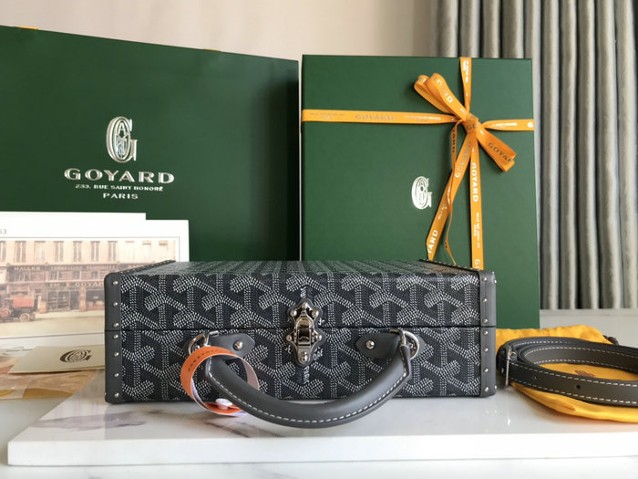 Goyard Grand Hotel Trunk Bag G020015 Grey