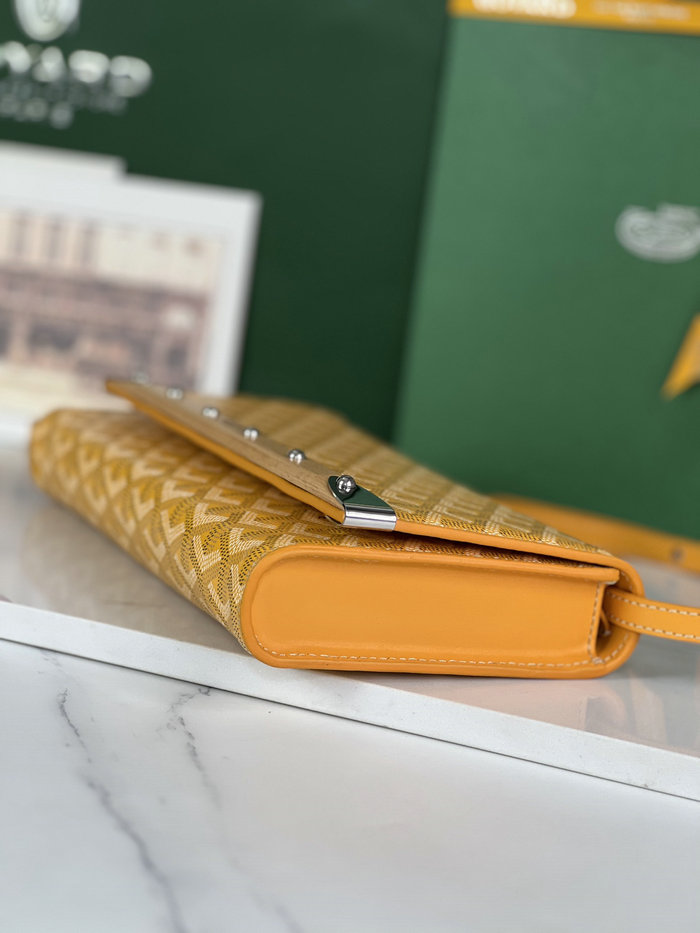 Goyard Monte Carlo Clutch Bag G20178 Yellow