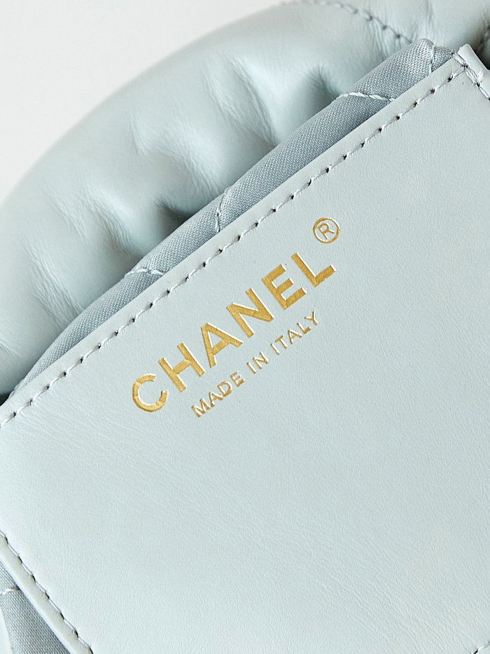 Chanel 22 Mini Handbag AS3980 Grey