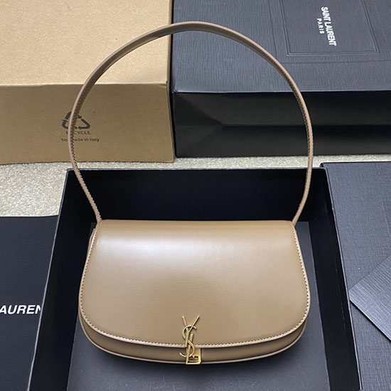 Saint Laurent Mini Voltaire Bag Brown 779642