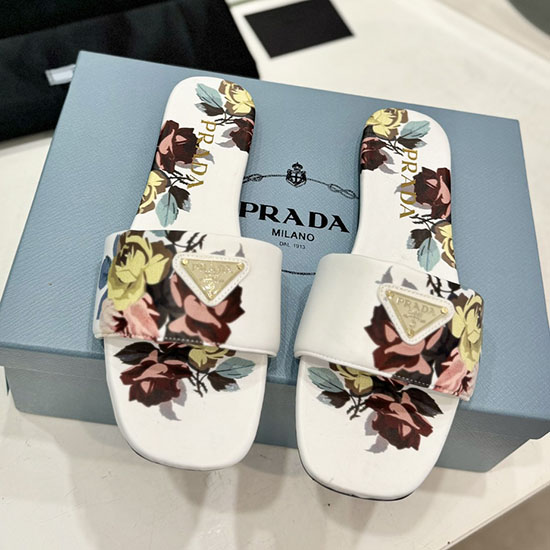 Prada Satin Slippers SPS60901