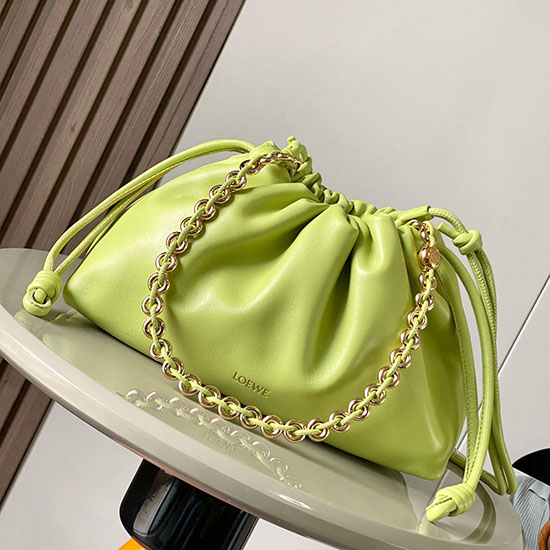 Loewe Medium Flamenco Purse L9057 Anise