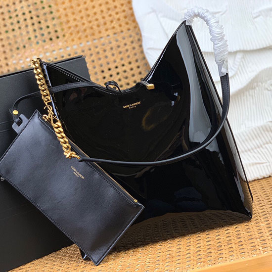 Saint Laurent Rendez-Vous Hobo Bag Black 762336