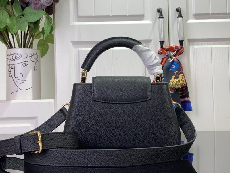 Louis Vuitton Capucines East-West Mini M24671 Black