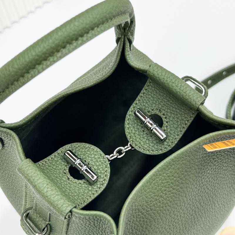 Loro Piana Grained Calfskin Micro Bale Bag L794310