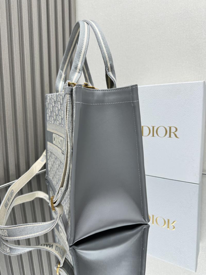 Medium Dior Book Tote Grey M1324