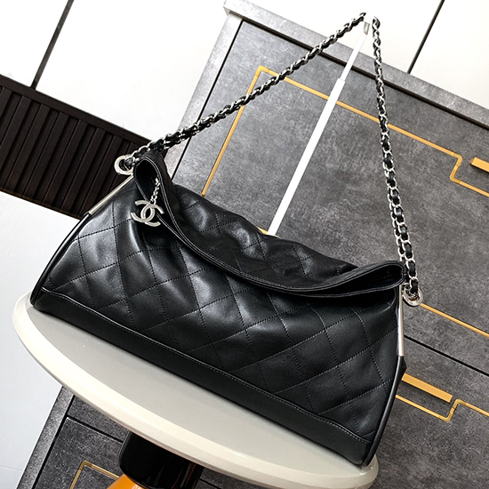 Chanel Calfskin Shoulder Bag AS2505 Black