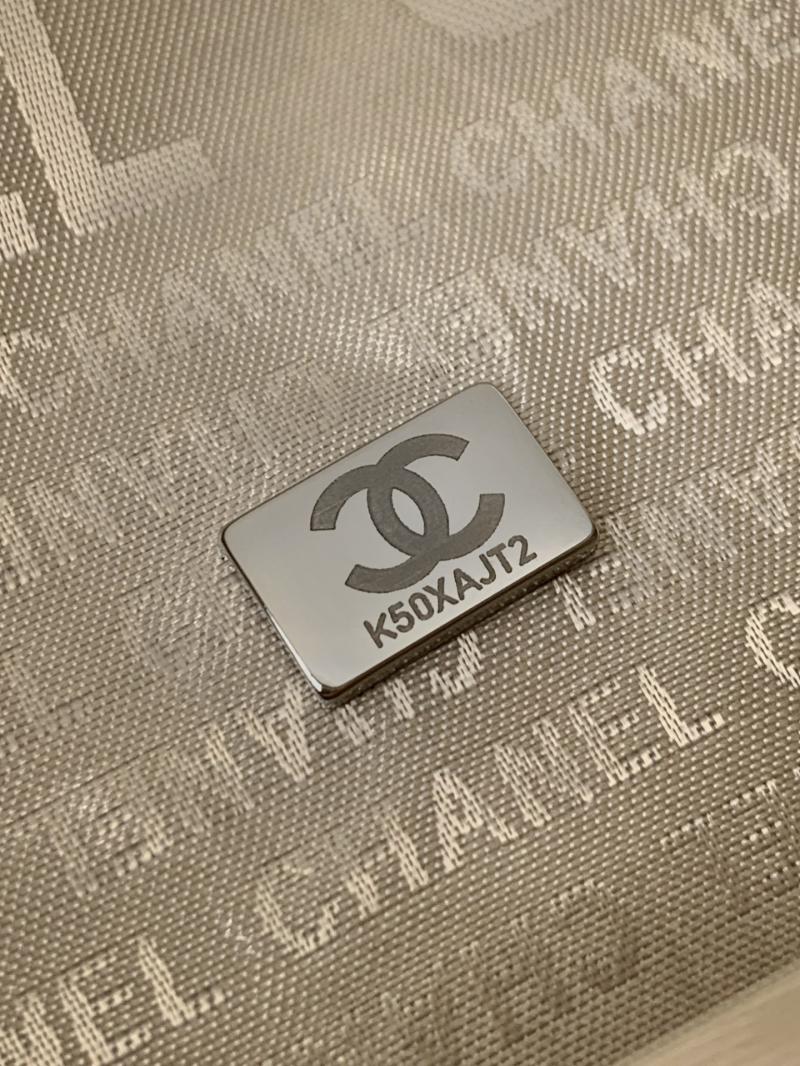 Chanel Calfskin Shoulder Bag AS2505 Silver