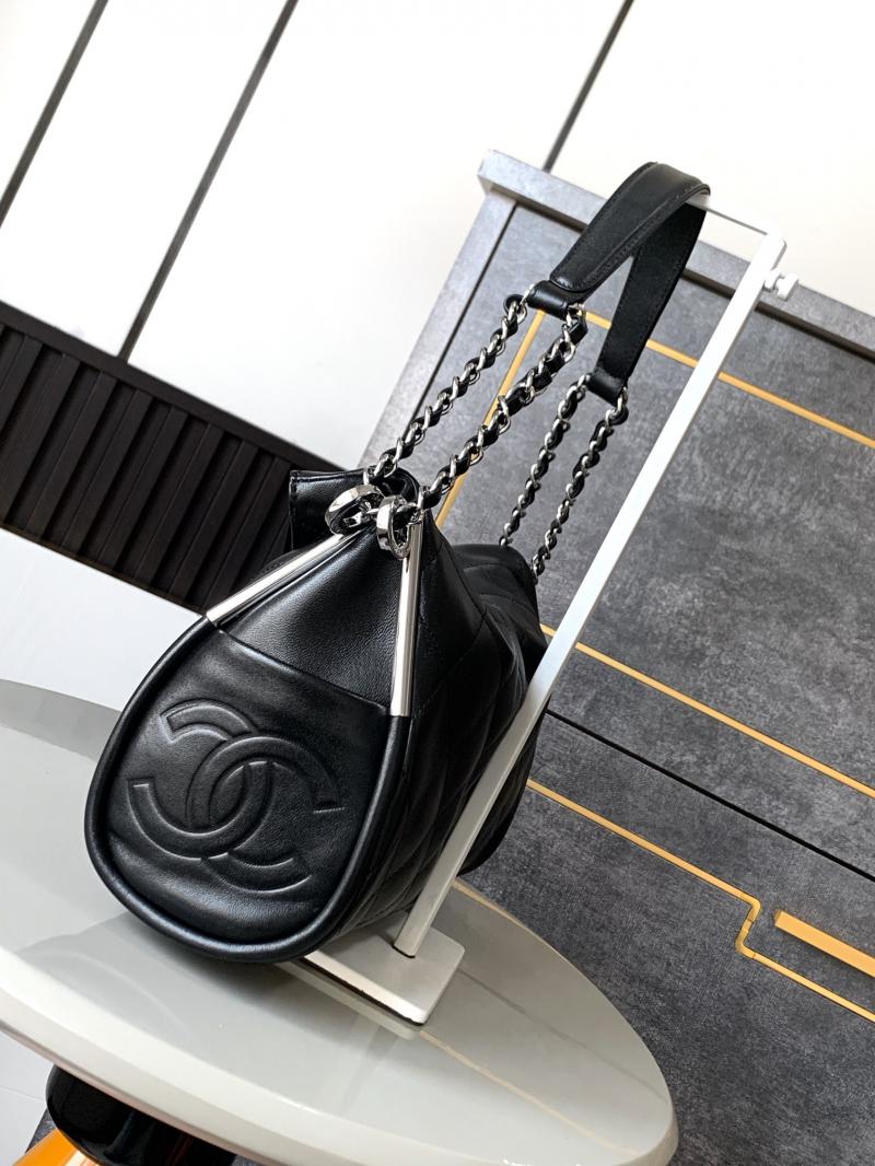 Chanel Calfskin Shoulder Bag AS2506 Black