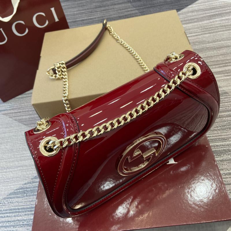 Gucci Blondie small shoulder bag 815715 Red