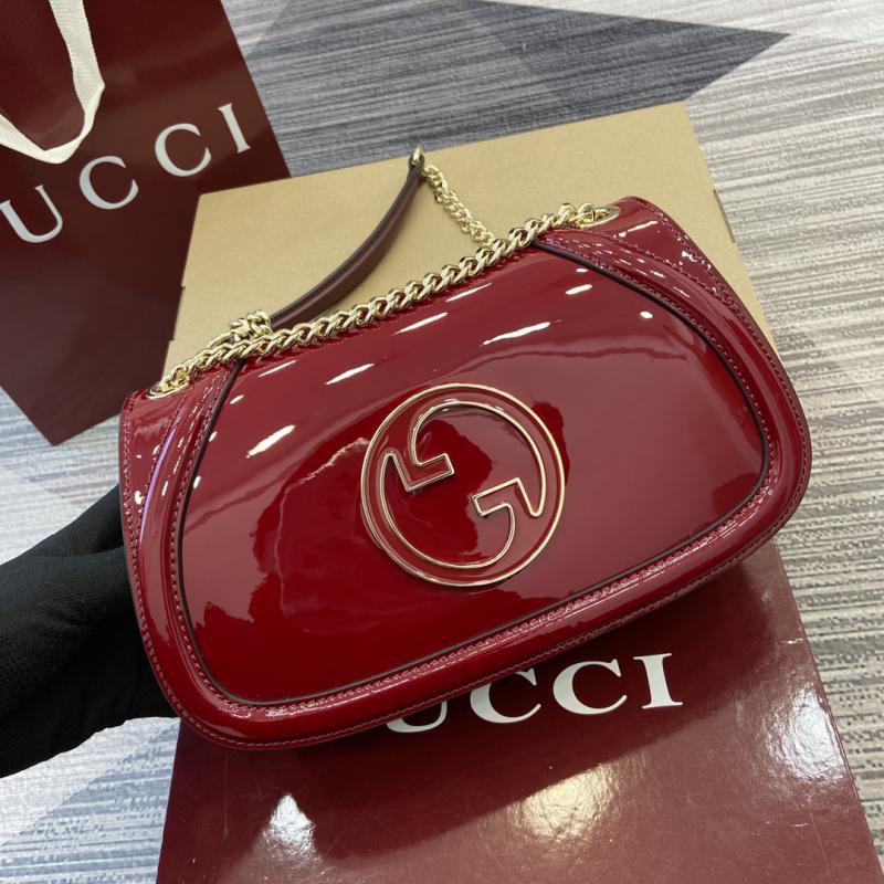 Gucci Blondie small shoulder bag 815715 Red