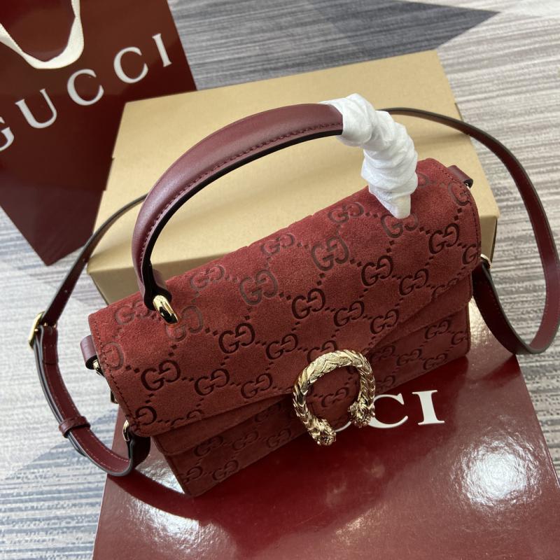 Gucci Dionysus mini top handle bag 813400 Red
