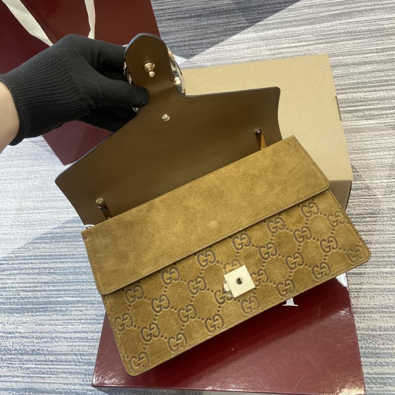 Gucci Dionysus small shoulder bag 818145 Brown