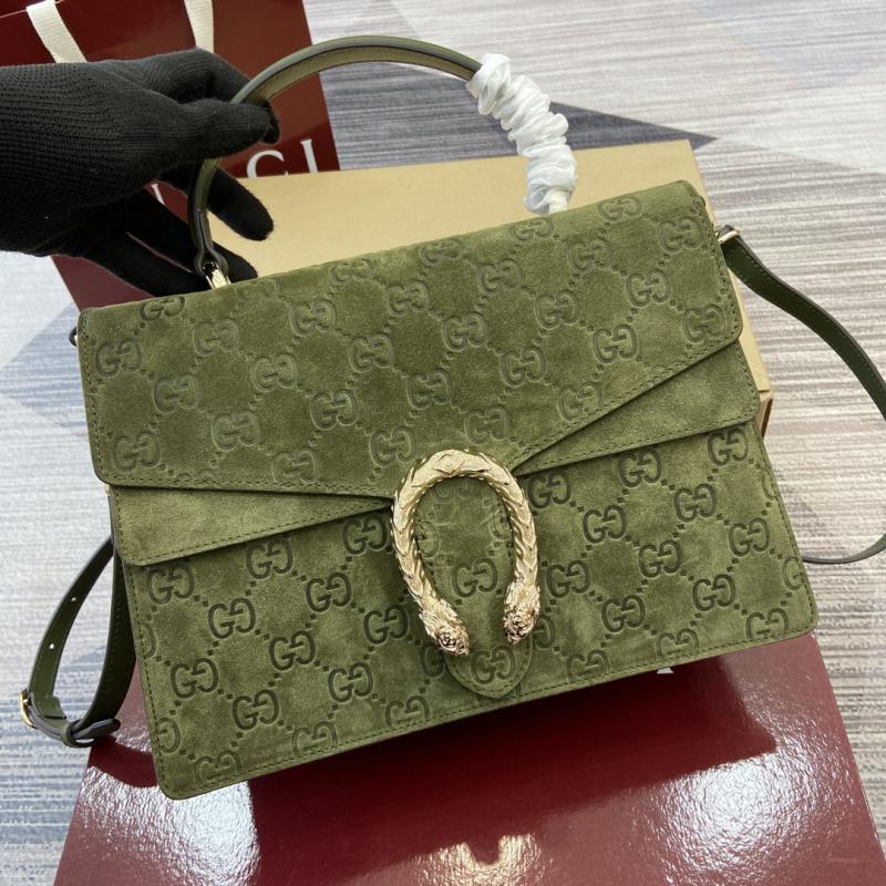 Gucci Dionysus small top handle bag 813399 Green