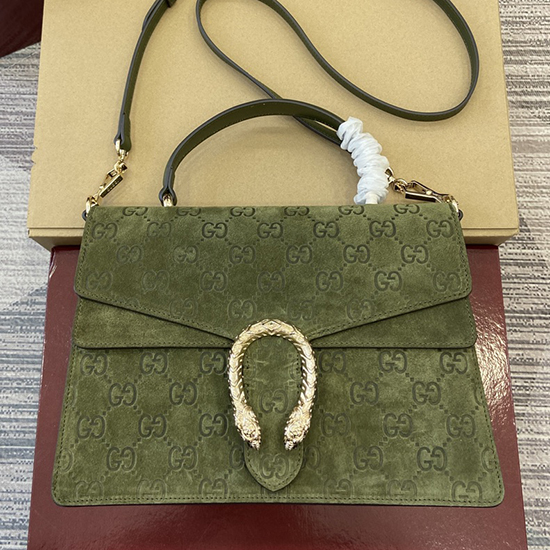 Gucci Dionysus small top handle bag 813399 Green