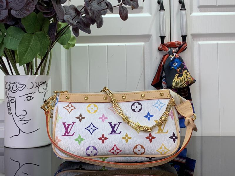 LV x TM Pochette Accessoires M13404 White