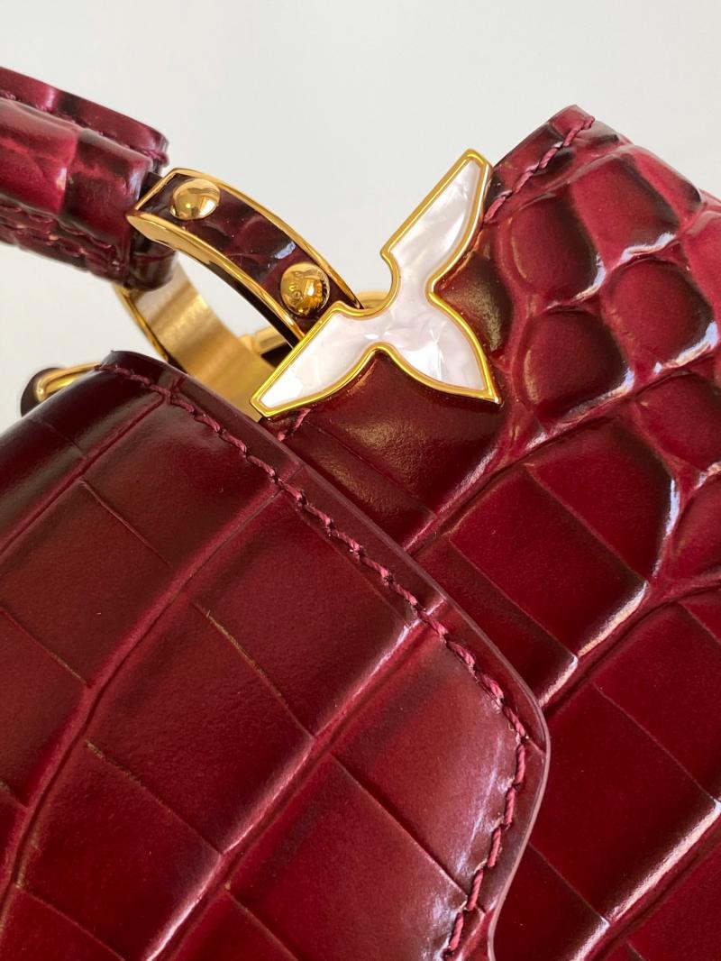 Louis Vuitton Capucines BB N86154 Burgundy