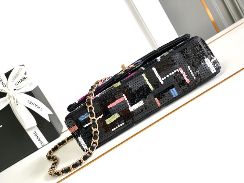 Medium Chanel Sequins Flap Bag AS2509