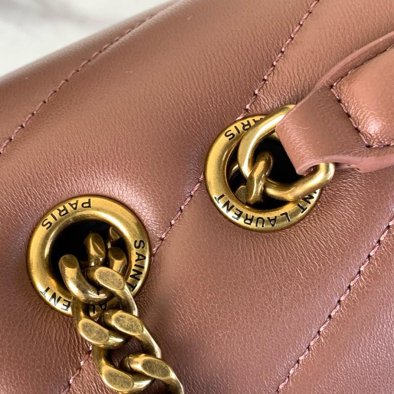 Saint Laurent Lambskin Loulou Medium Bag 801439 Pink
