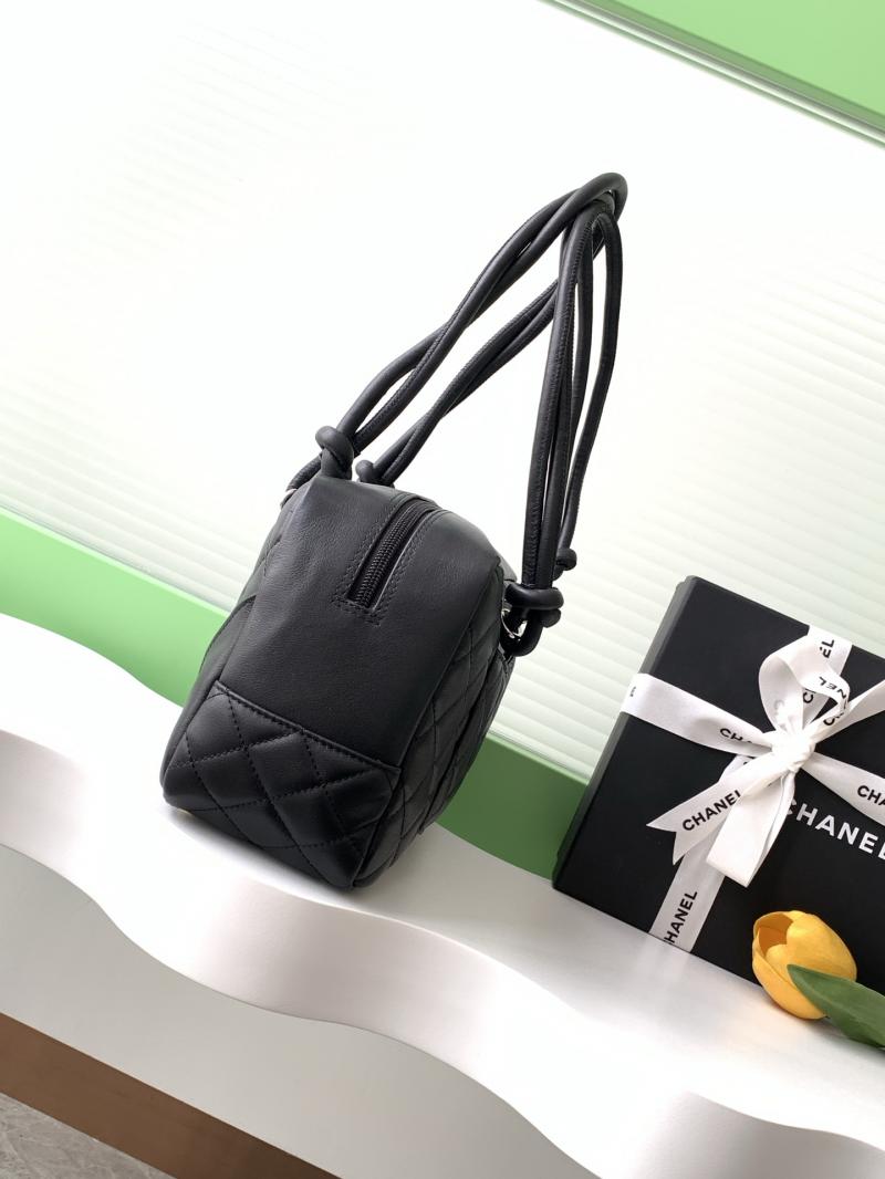 Chanel Cambon Ligne Shoulder Bag Black AS6319