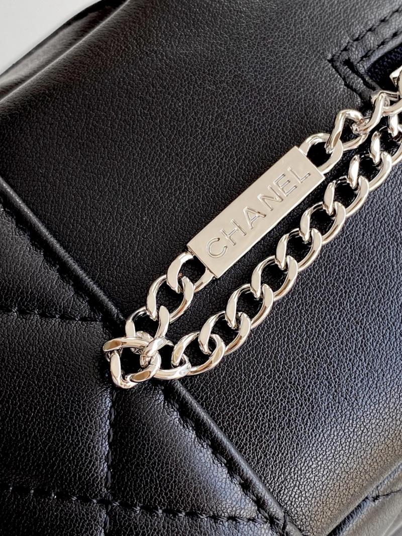Chanel Cambon Ligne Shoulder Bag Black AS6319