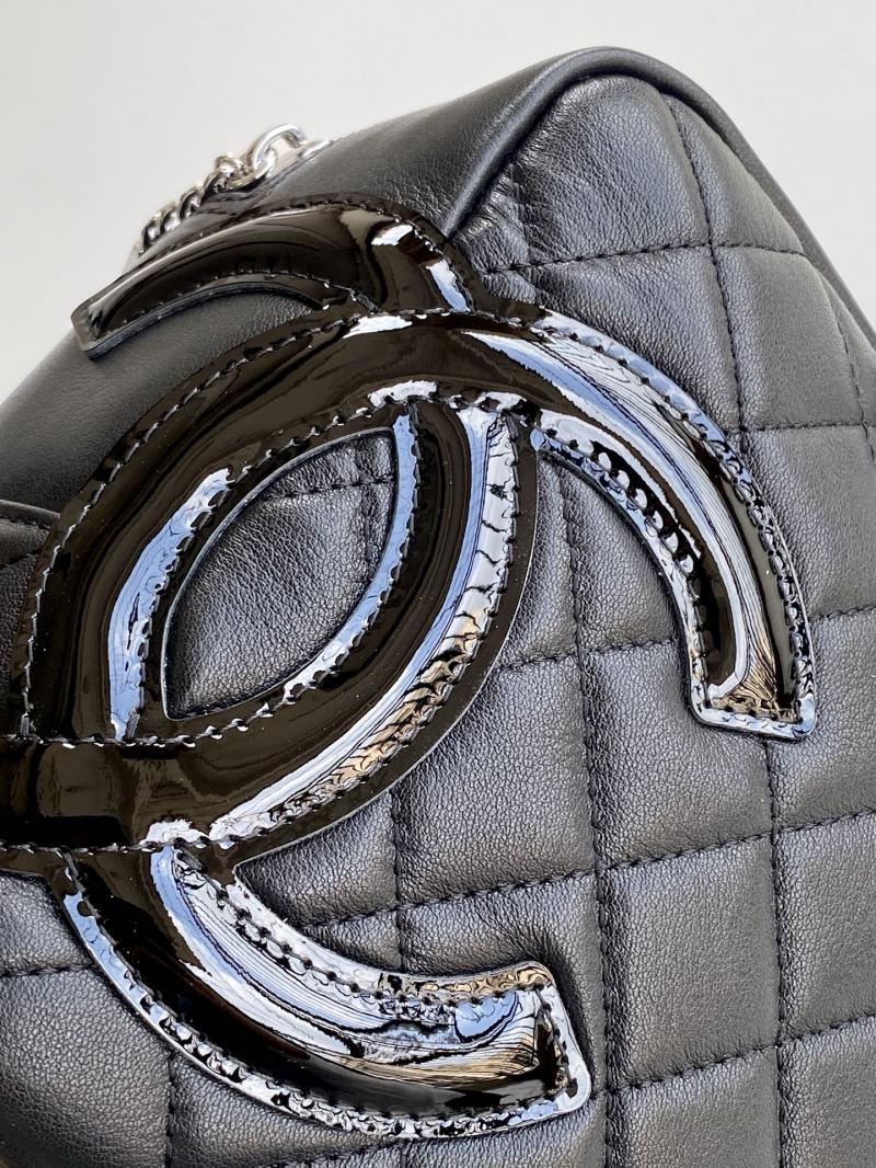 Chanel Cambon Ligne Shoulder Bag Black AS6319