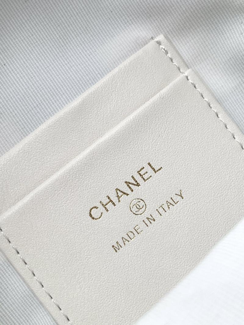 Chanel Lambskin Mini Backpack White AP3753